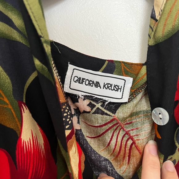 Vintage Floral 🌺 Button Maxi Dress 🖤 - Picture 10 of 10